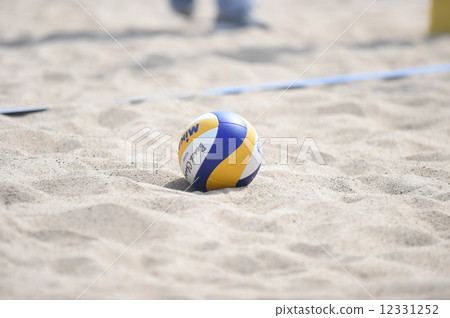 Beach volleyball ball 12331252