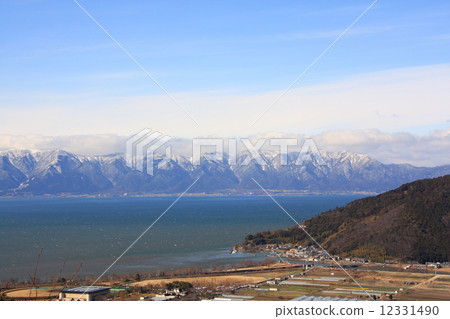 琵琶湖在冬天 琵琶湖在冬天 12331490