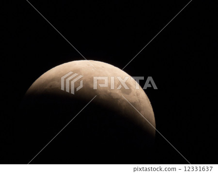 Total lunar eclipse October 9, 2014 Age 13.9 full moon 12331637
