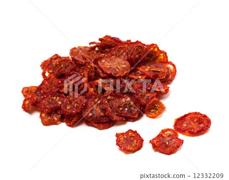 Dried slices of tomato Dried slices of tomato 12332209