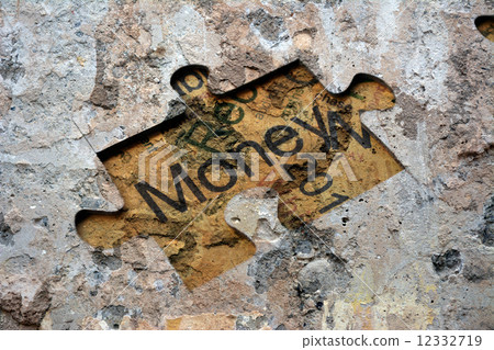 Money puzzle concept 12332719