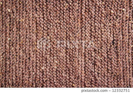 Brown knitting wool texture for background Brown knitting wool texture for background 12332751