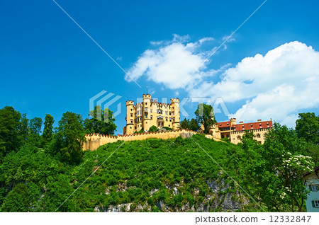 The castle of Hohenschwangau in Germany 12332847