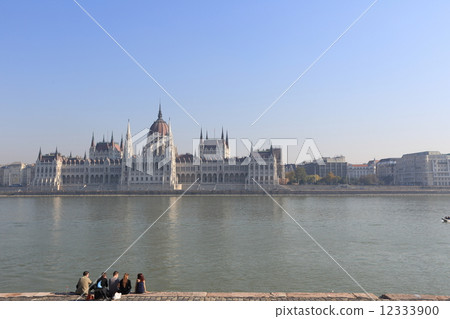 Daytime Parliament and Danube 12333900