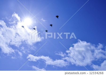 Airplane Sky blue Airplane Sky blue 12334268