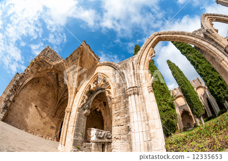 Archs at Bellapais Abbey. Kyrenia. Cyprus Archs at Bellapais Abbey. Kyrenia. Cyprus 12335653