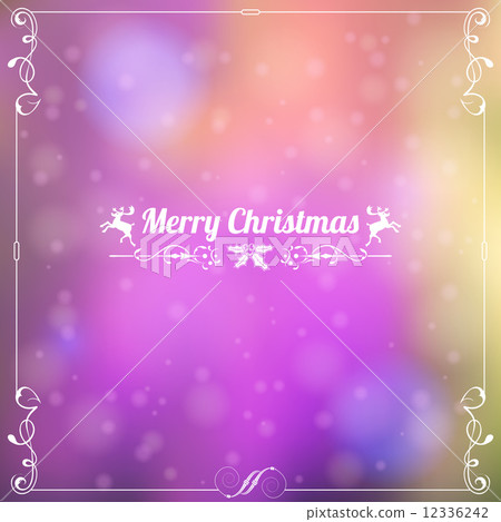 Retro Christmas Frame Retro Christmas Frame 12336242