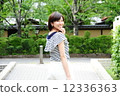 Women's portrait at the park 12336363