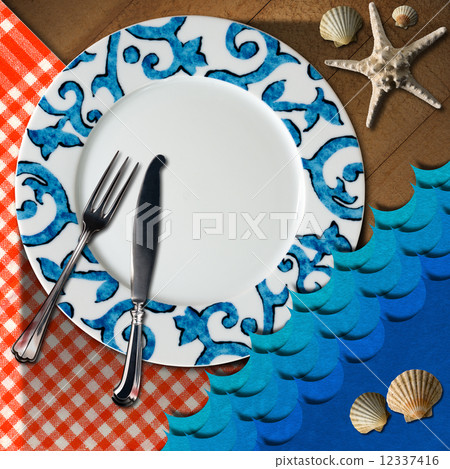 Table Arrangement for Seafood Menu Table Arrangement for Seafood Menu 12337416