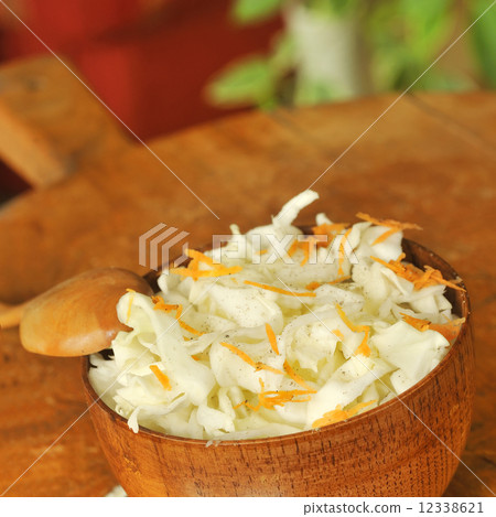 cabbage and carrot salad cabbage and carrot salad 12338621