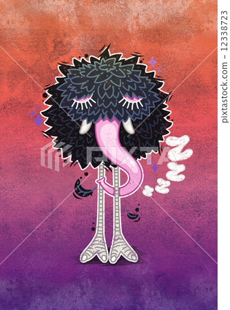 Hibernating Cartoon Monster Hibernating Cartoon Monster 12338723