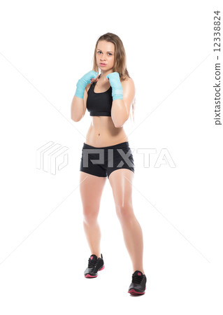Young pretty woman 12338824
