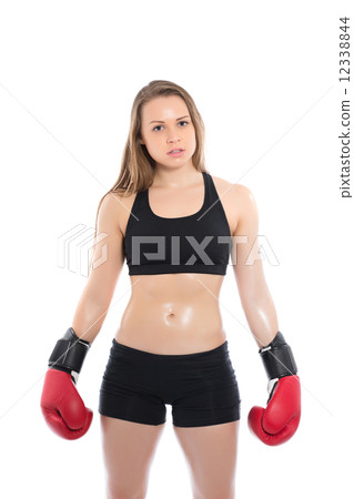 Young blond woman 12338844