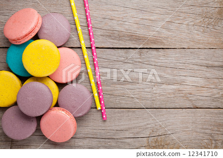 Colorful macaron cookies Colorful macaron cookies 12341710