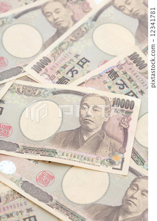 10,000 yen bill 10,000 yen bill 12341781