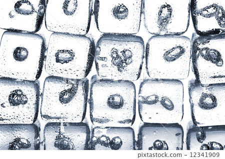 Melting ice cubes 12341909