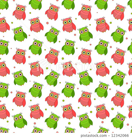 funny owls seamless funny owls seamless 12342066