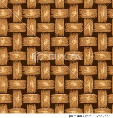 Wicker Seamless Background, Wooden Basket Textured Wicker Seamless Background, Wooden Basket Textured 12342332