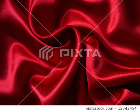 Smooth elegant red silk can use as background Smooth elegant red silk can use as background 12342454