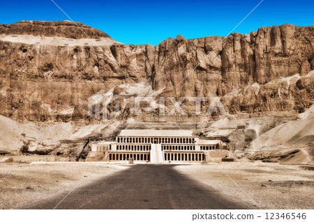 The temple of Hatshepsut near Luxor in Egypt 12346546