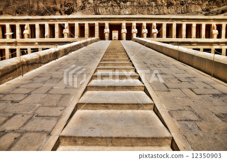 The temple of Hatshepsut near Luxor in Egypt 12350903