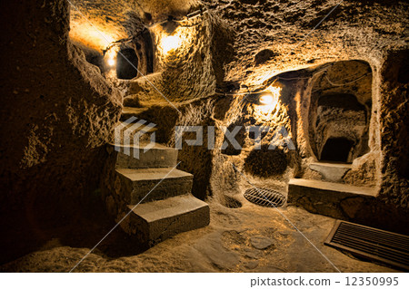 cave city in Cappadocia Turkey cave city in Cappadocia Turkey 12350995