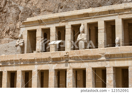 Hatshepsut near Luxor in Egypt 12352091