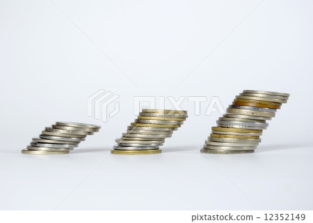 towers of coins towers of coins 12352149