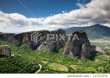 rock in Meteora, Greece rock in Meteora, Greece 12352978