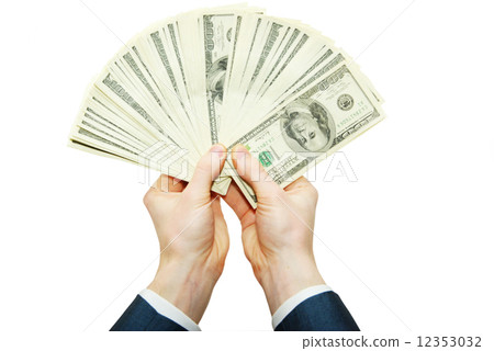 Hand with money Hand with money 12353032