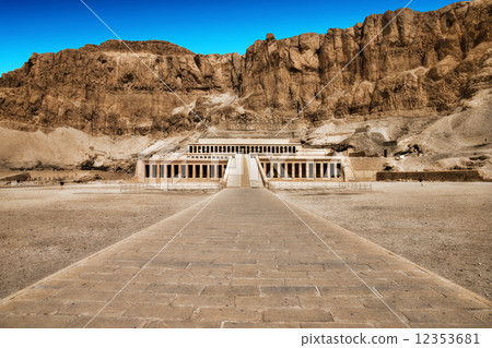 The temple of Hatshepsut near Luxor in Egypt 12353681