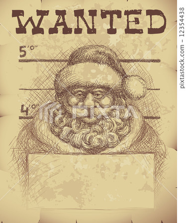 Santa wanted 12354438