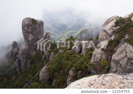 A view of Mount Azalea's mountain in autumn A view of Mount Azalea's mountain in autumn 12354755