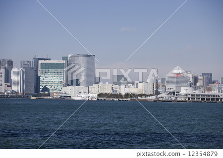 Harumi Bridge and Shiodome's Bill Street 12354879