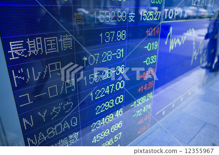 Stock Price Board 12355967
