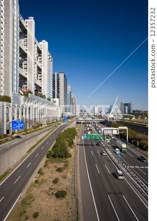 图库照片: 首都高速公路 海湾岸线 高速公路