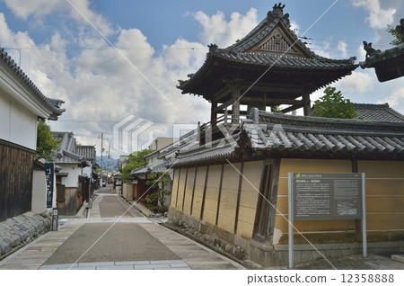 Tondabayashi-ji Temple town Castle Nobe muscle 12358888