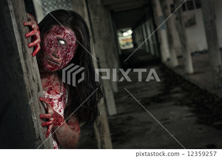 Suicidal girl in haunted school 12359257