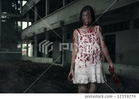 Suicidal girl in haunted school Suicidal girl in haunted school 12359274