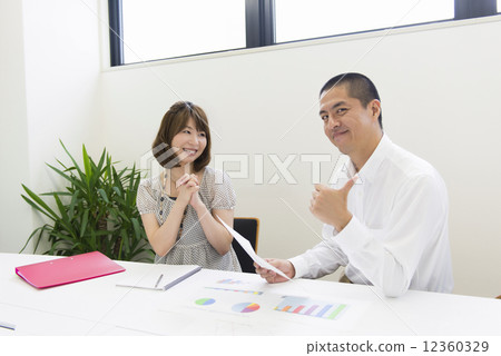 Business scene Business scene 12360329