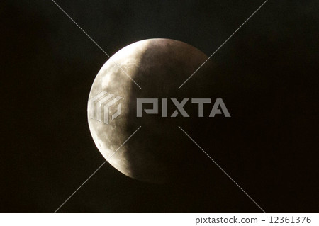 Total lunar eclipse partial meal 12361376