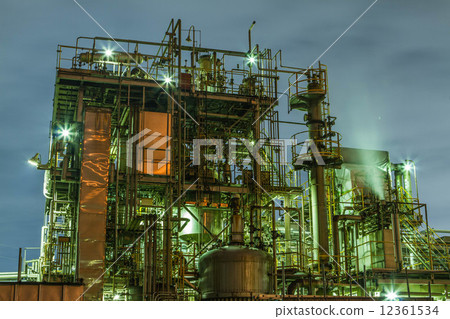 工廠夜景京濱工業區 12361534