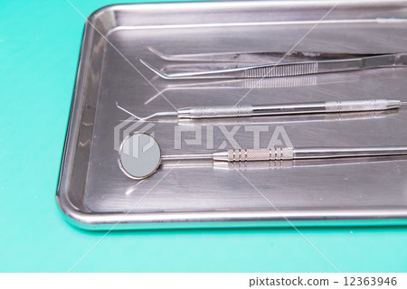 Dental tools in dental clinic 12363946