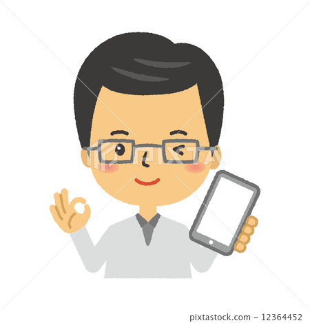 Father Phone Dad glasses 12364452