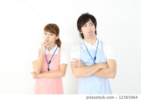 Helper, babysitter, nursing teacher, cleaning staff, care giver image 12365064