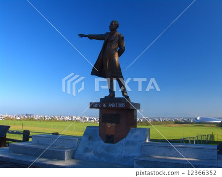 克拉克博士的雕像 12366352