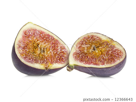 Fresh figs isolated on white background Fresh figs isolated on white background 12366643