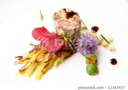 Delicious gourmet food 12367437