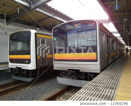 Nanbu Line 205 Series 209 Inagi Naganuma Station 12368296