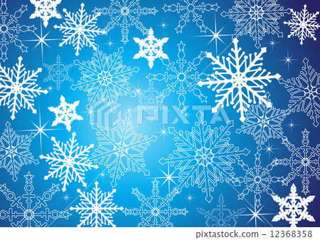 Winter background with snowflakes Winter background with snowflakes 12368358